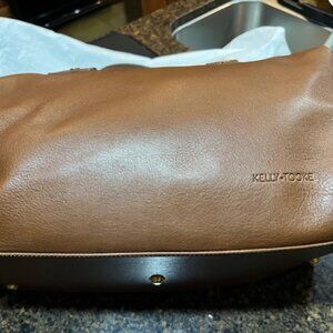 Kelly and Tooke Brown Leather Traveler Bag